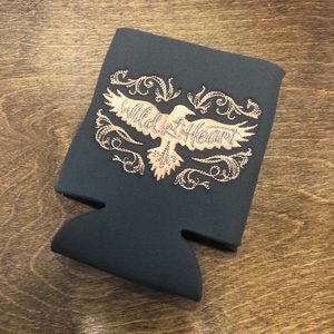 Wild at Heart Embroidered Koozie